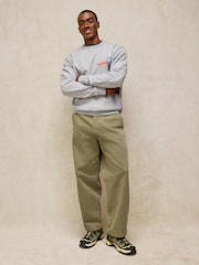 Vert - White Stuff Walker Garment Dye Wide Jeans - Image 4 sur 7