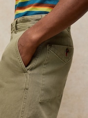 Vert - White Stuff Walker Garment Dye Wide Jeans - Image 5 sur 7