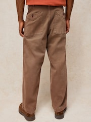 Brun - White Stuff Walker Garment Dye Wide Jeans - Image 2 sur 6