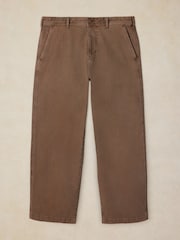 Brun - White Stuff Walker Garment Dye Wide Jeans - Image 5 sur 6