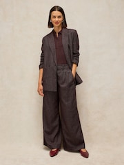 Pantalones de pernera ancha de tweed Sasha de White Stuff - Imagen 4 de 6