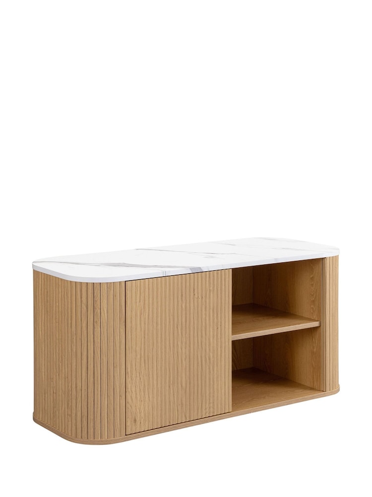 Birlea Oak Russo Small TV Unit - Image 8 of 8 Birlea Oak Russo Small TV Unit - Image 8 of 8