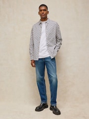 Zils - White Stuff Finsbury Print Shirt - Attēls 3 no 6