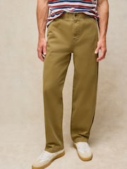 White Stuff Yellow Walker Wide Leg Trousers - Image 3 of 7