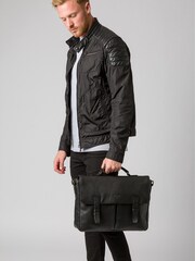 Cultured London Mast Leather Work Bag - Image 5 of 6