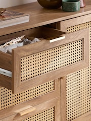Birlea Oak Effect Noah 2 Door 3 Drawer Sideboard - Image 2 of 10