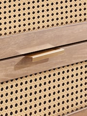 Birlea Oak Effect Noah 2 Door 3 Drawer Sideboard - Image 3 of 10