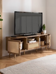 Birlea Noah 2 Door 1 Drawer TV Unit - Imaginea 2 din 10