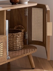 Birlea Noah 2 Door 1 Drawer TV Unit - Imaginea 5 din 10