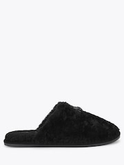 Kurt Geiger London Black Kensington Fur Slipper Shoes - Image 2 of 5