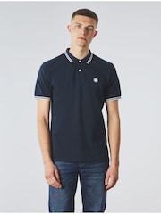 Pretty Green Barton Tip Polo Shirt - Image 1 of 3
