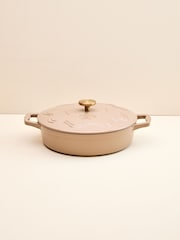 Judge Mushroom 28cm Enamelled Cast Iron Shallow Casserole - Image 1 of 6