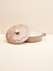 Judge Mushroom 28cm Enamelled Cast Iron Shallow Casserole - Image 2 of 6