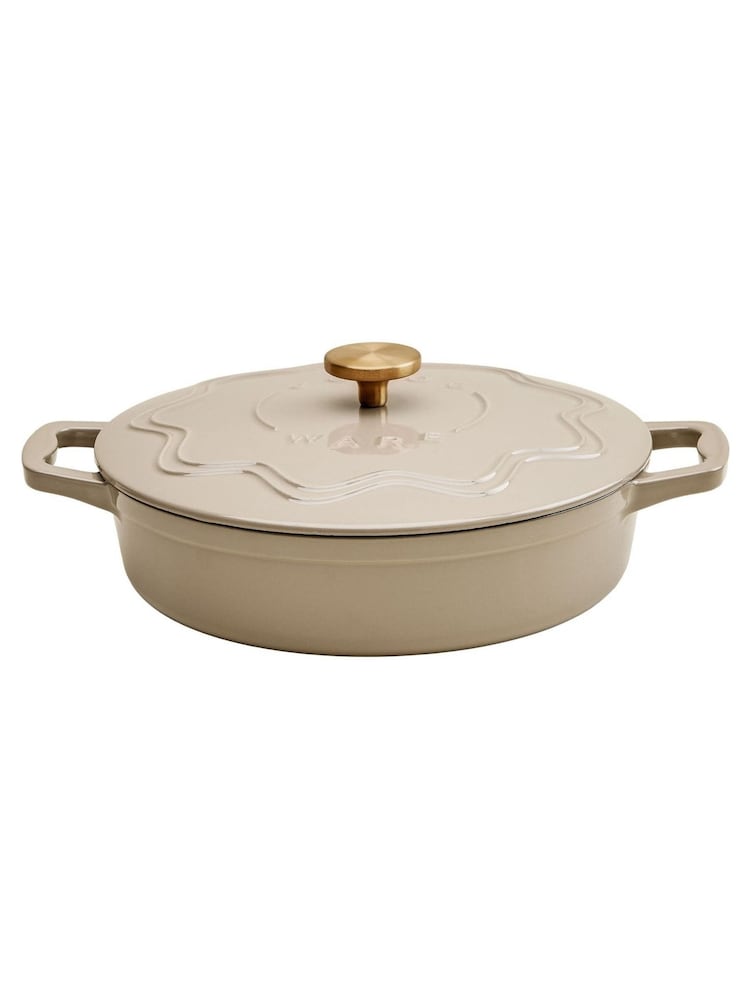 Judge Mushroom 28cm Enamelled Cast Iron Shallow Casserole - Image 6 of 6 Judge Mushroom 28cm Enamelled Cast Iron Shallow Casserole - Image 6 of 6