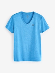 Under Armour Bright Blue Tech V-Neck T-Shirt - Image 1 of 4