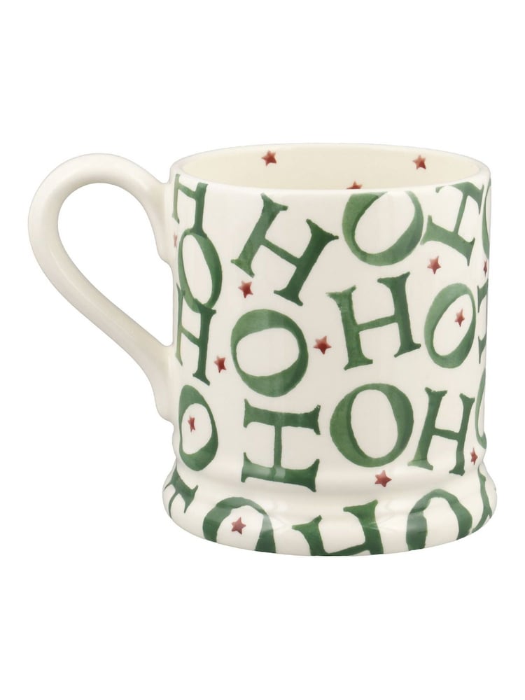 Emma Bridgewater Cream Hohoho 1/2 Pint Mug - Image 3 of 3