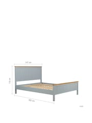 Willis & Gambier Sky Blue Chantilly Bed - Image 4 of 8