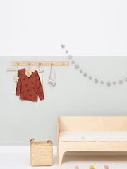 The Little Green Sheep Natural Natural Twist Cot Bed - Image 3 of 8