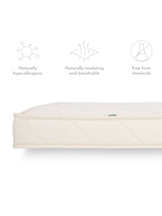 The Little Green Sheep Natural Natural Twist Cot Bed - Image 4 of 8