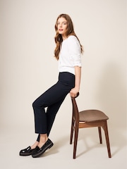 White Stuff Black Savannah Stretch Trousers - Image 3 of 6