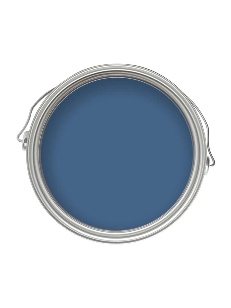 Craig & Rose Blue Chalky Emulsion Flanders Blue Paint - Image 1 of 2