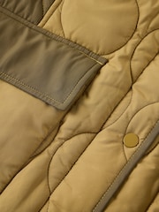 White Stuff Green Grayson Puffer Jacket - Image 7 of 7