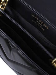 Kurt Geiger London Leather Kensington Black Day Bag - Image 3 of 3