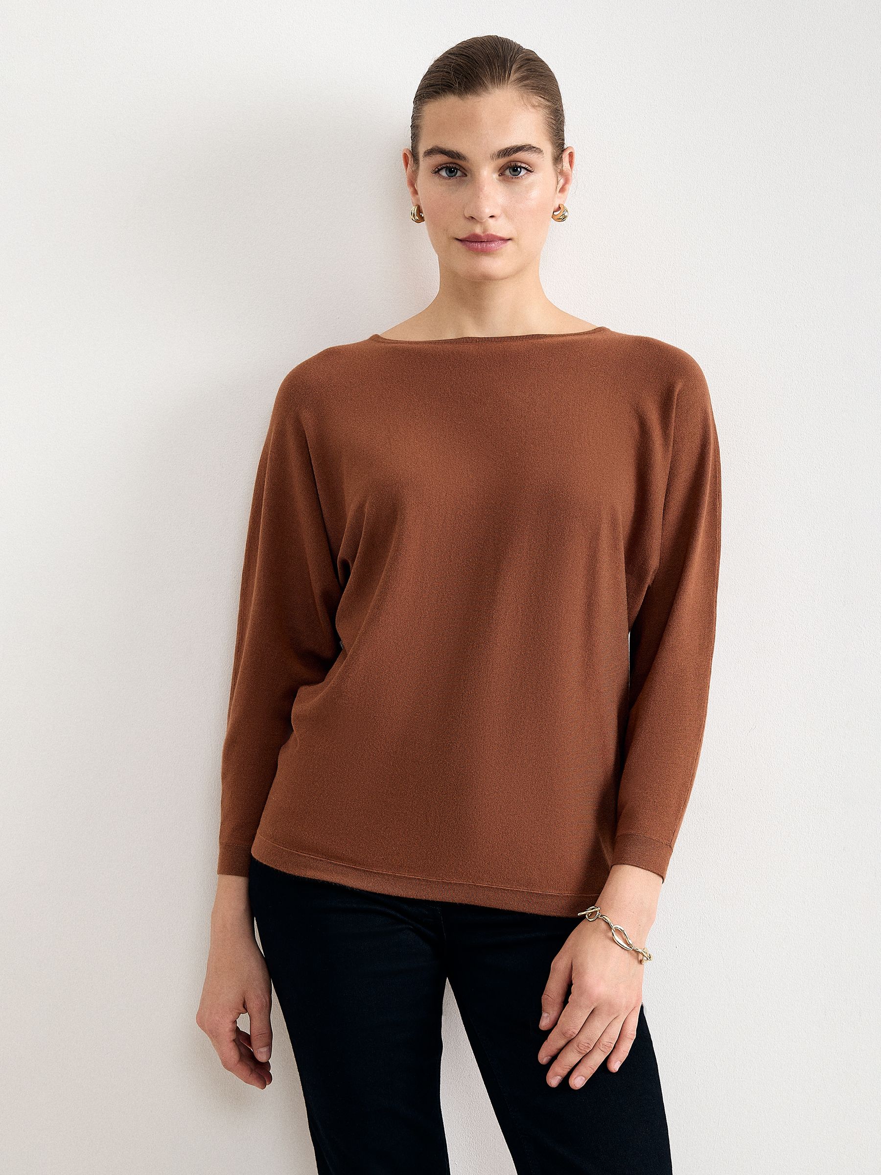Phase Eight Women's Fawn Long Line Cristine Boat Neck Tunic In | : Large - Image 1