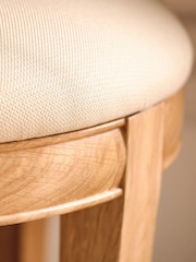 Willis & Gambier Oak Bordeaux Stool - Image 2 of 3