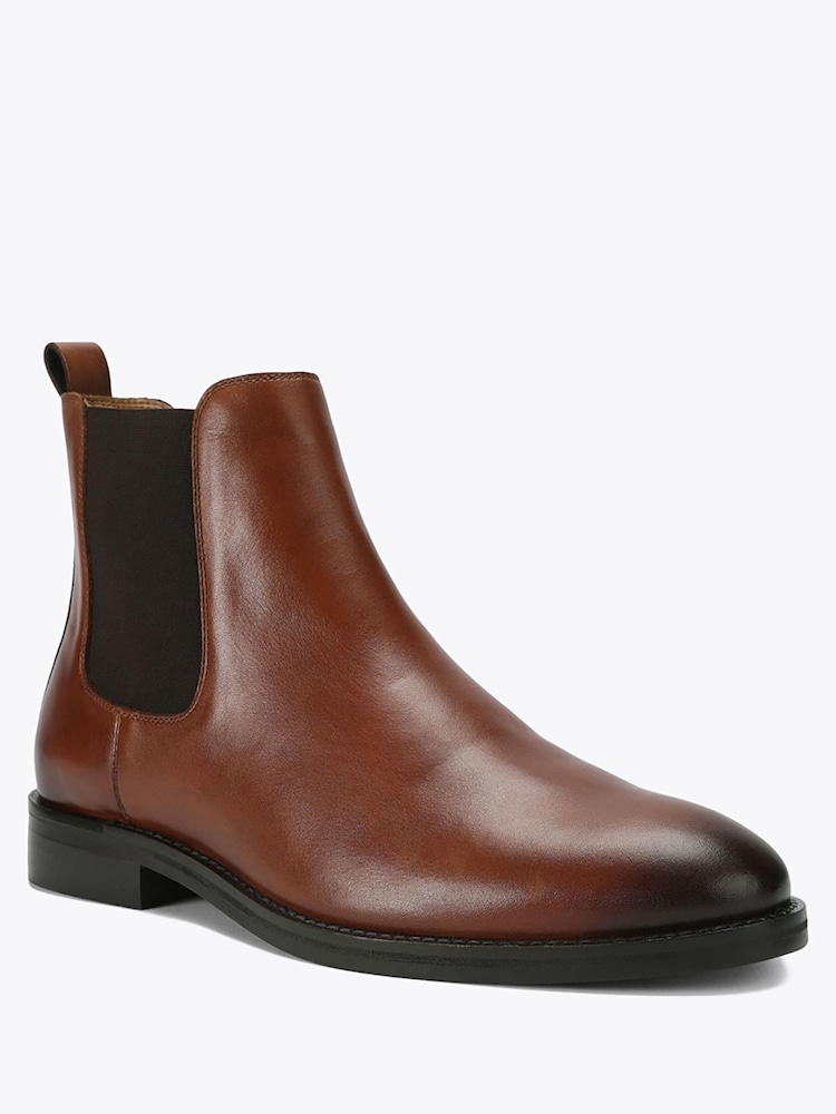 KG Kurt Geiger Brown Duke Leather Ankle Boots - Image 2 of 4 KG Kurt Geiger Brown Duke Leather Ankle Boots - Image 2 of 4