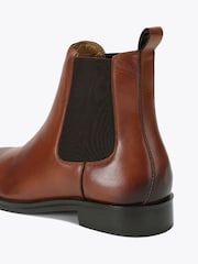 KG Kurt Geiger Brown Duke Leather Ankle Boots - Image 3 of 4