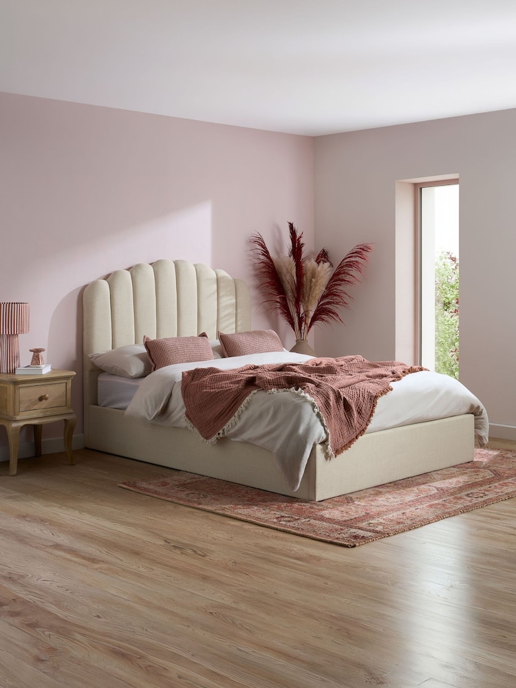 Birlea Beige Monaco Ottoman Bed - Image 1 of 9 Birlea Beige Monaco Ottoman Bed - Image 1 of 9