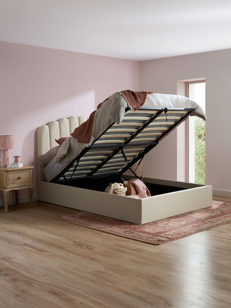 Birlea Beige Monaco Ottoman Bed - Image 2 of 9 Birlea Beige Monaco Ottoman Bed - Image 2 of 9