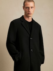 River Island Faux Wool Overcoat - Bilde 4 av 4