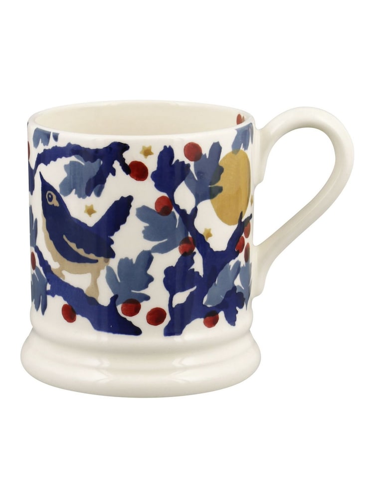 Emma Bridgewater Cream Dawn Chorus Wren 1/2 Pint Mug - Image 1 of 3