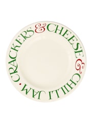 Emma Bridgewater Cream Christmas Toast  Marmalade Crackers Plate - Image 1 of 2