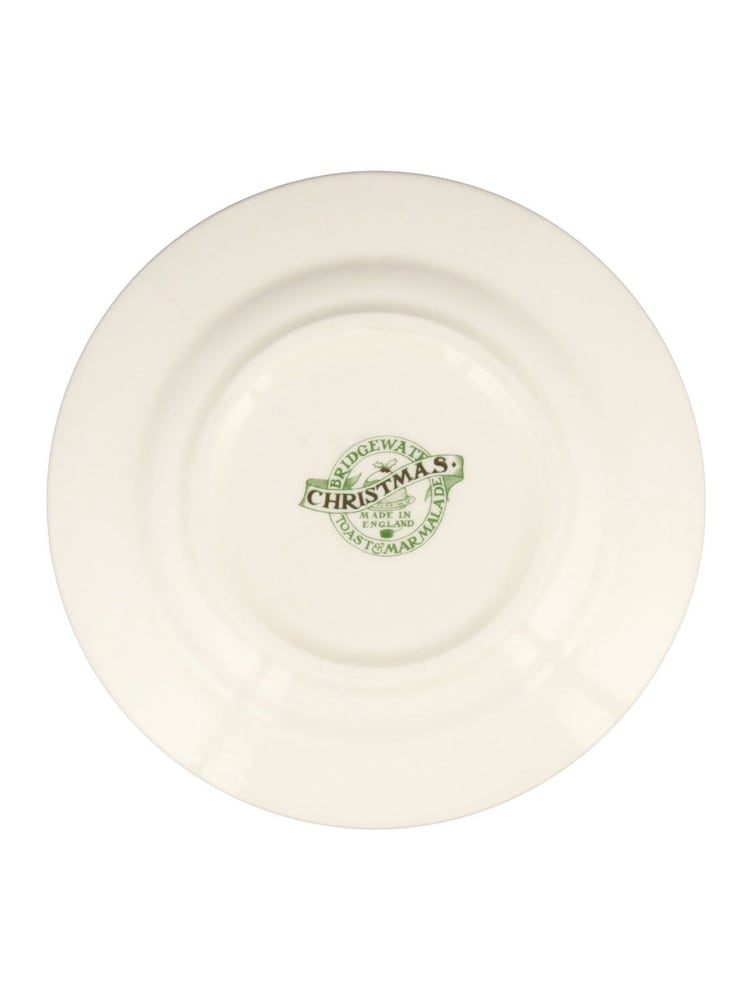 Emma Bridgewater Cream Christmas Toast  Marmalade Crackers Plate - Image 2 of 2