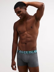 River Island Logo linningsshorts 5 -pakke - Bilde 3 av 3