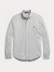 Polo Ralph Lauren Grey Featherweight Mesh Shirt - Image 9 of 10