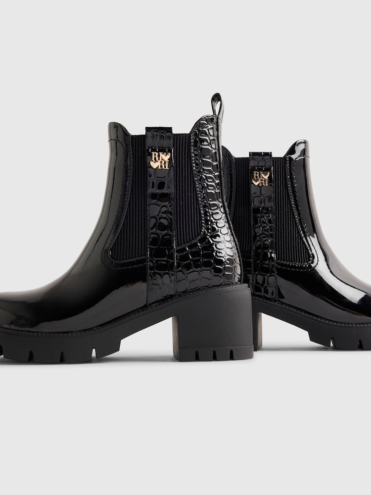 River Island Black Heeled Chelsea Boots - Image 5 of 5 River Island Black Heeled Chelsea Boots - Image 5 of 5