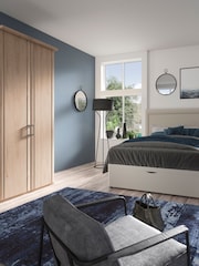 Wiemann Holm Oak Torquay Wood Semi Fitted Double Wardrobe - Image 1 of 4