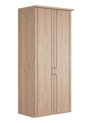 Wiemann Holm Oak Torquay Wood Semi Fitted Double Wardrobe - Image 2 of 4