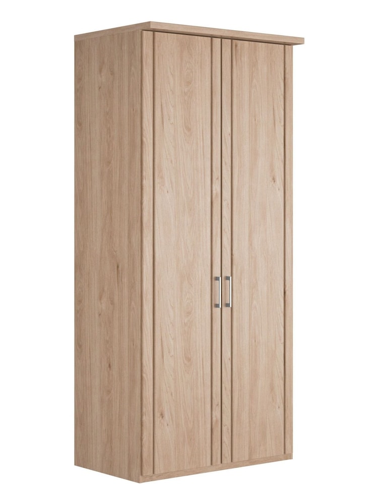 Wiemann Holm Oak Torquay Wood Semi Fitted Double Wardrobe - Image 2 of 4