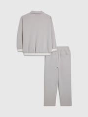 River Island Grey Rugby Jersey & Joggers Set - Image 2 of 5
