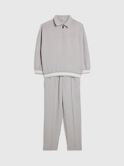River Island Grey Rugby Jersey & Joggers Set - Image 3 of 5