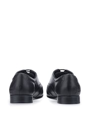 Start-Rite Matilda Black Leather Lace Up School Shoes F & G - Image 4 of 7