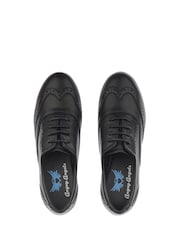 Start-Rite Matilda Black Leather Lace Up School Shoes F & G - Image 5 of 7