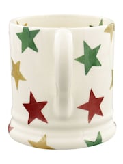 Emma Bridgewater 紅綠及金色星星 1/2 品脫馬克杯 - 圖片 3/4