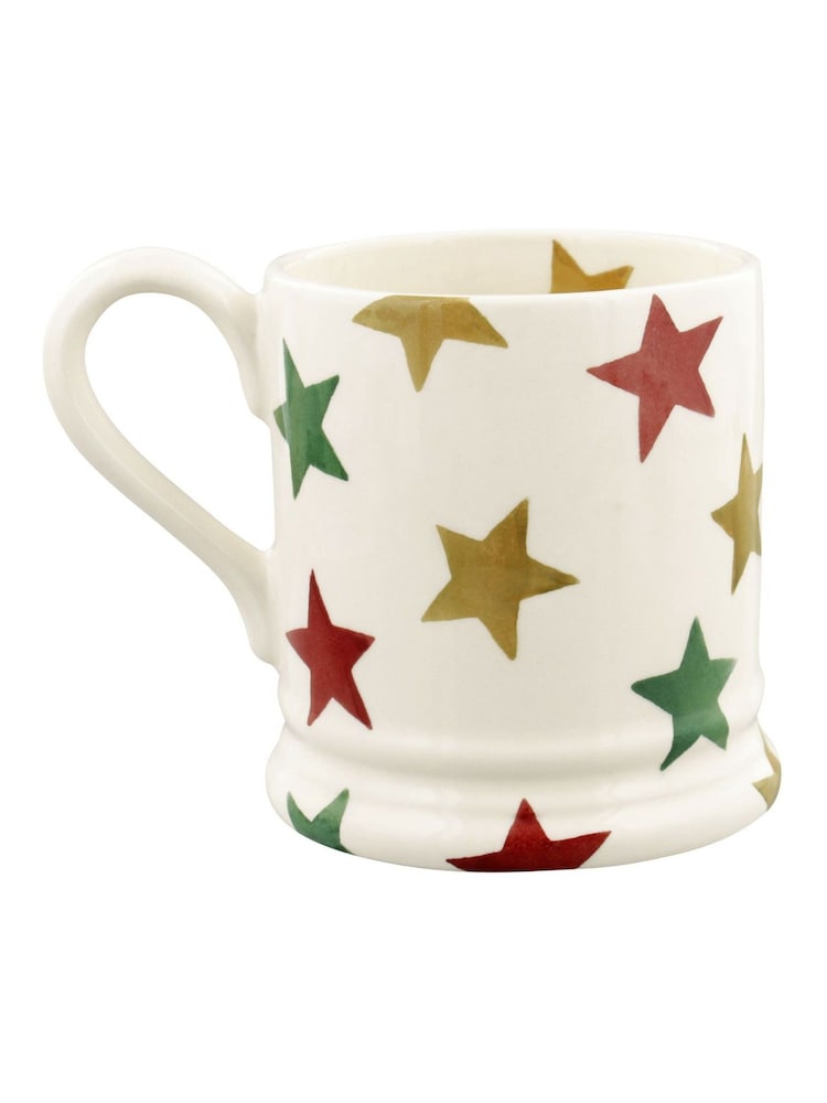 Emma Bridgewater 紅綠及金色星星 1/2 品脫馬克杯 - 圖片 4/4