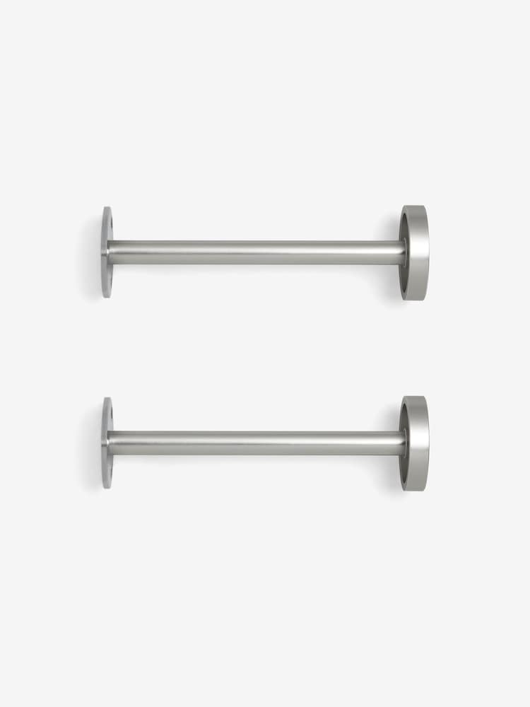 Brushed Silver Stud Holdbacks - Image 2 of 2